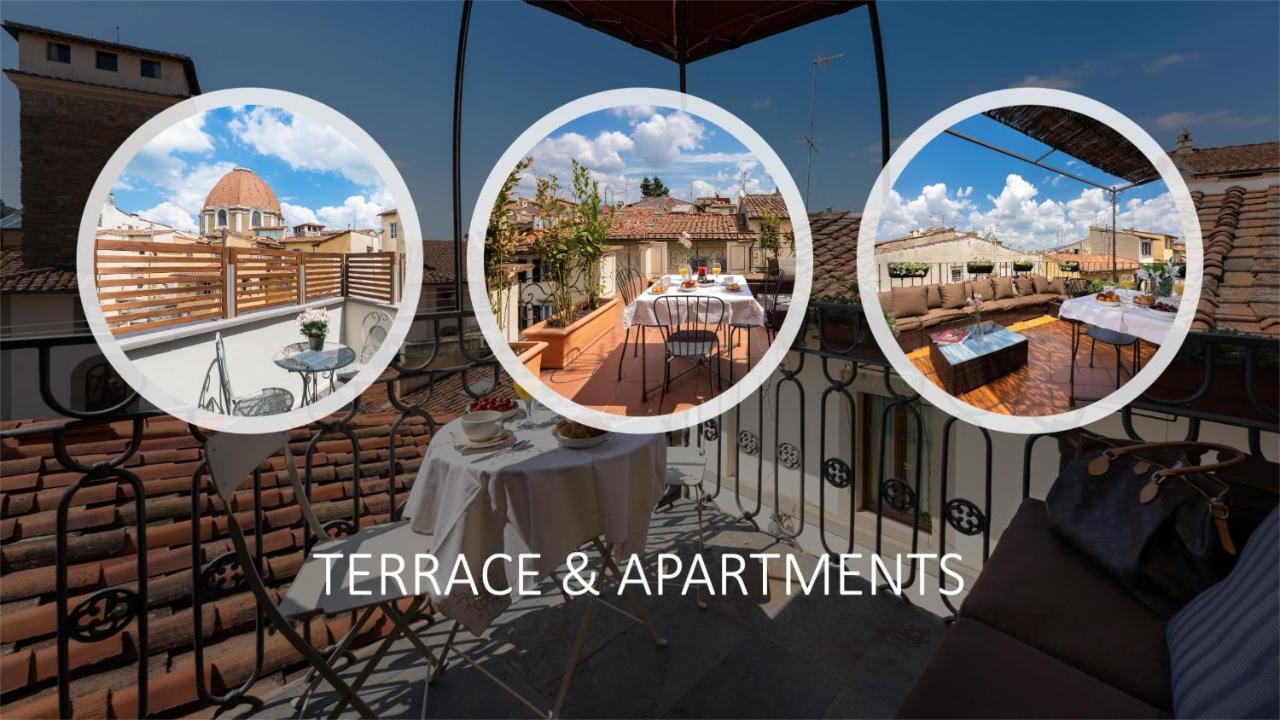 Terrace Apt In Piazza Strozzi-Center Of Floransa Dış mekan fotoğraf